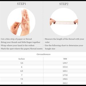 How to find your bangle size